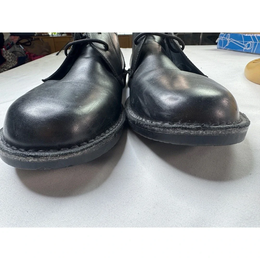 Veldskoen Heritage Black Leather Chukka Boots Mens Size 12 Made in South Africa